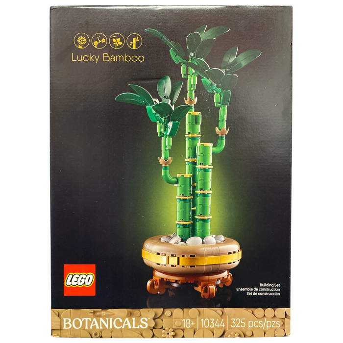 LEGO Botanicals Lucky Bamboo Building Set for Adults, 10344, 325 pc