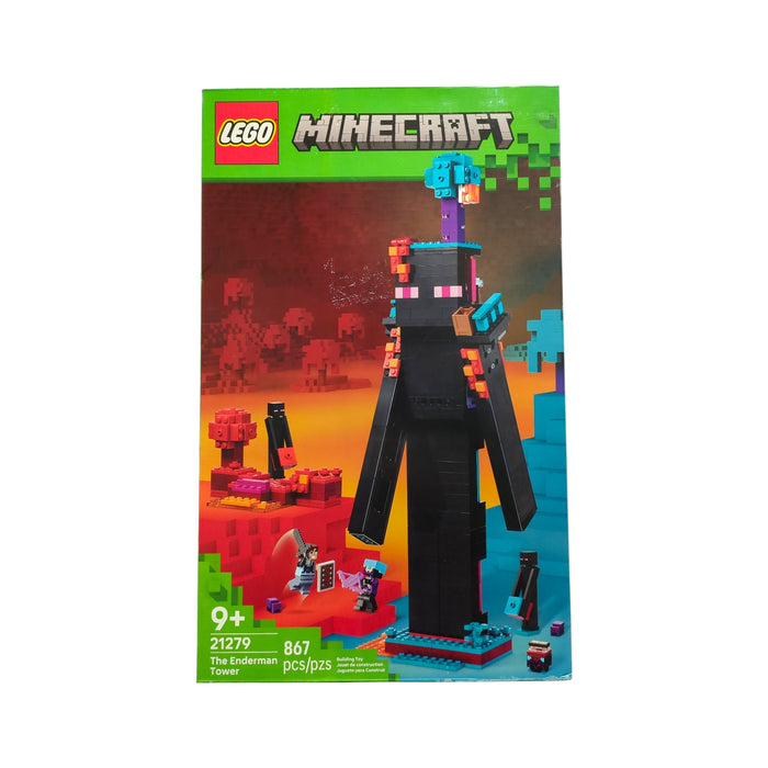 LEGO Minecraft The Enderman Tower Toy for Kids, 867pc, 21279