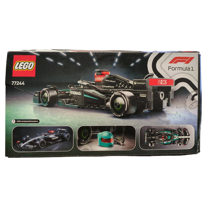 LEGO Speed Champions Mercedes-AMG F1 W15 Race Car Building Toy, 267pc, 77244