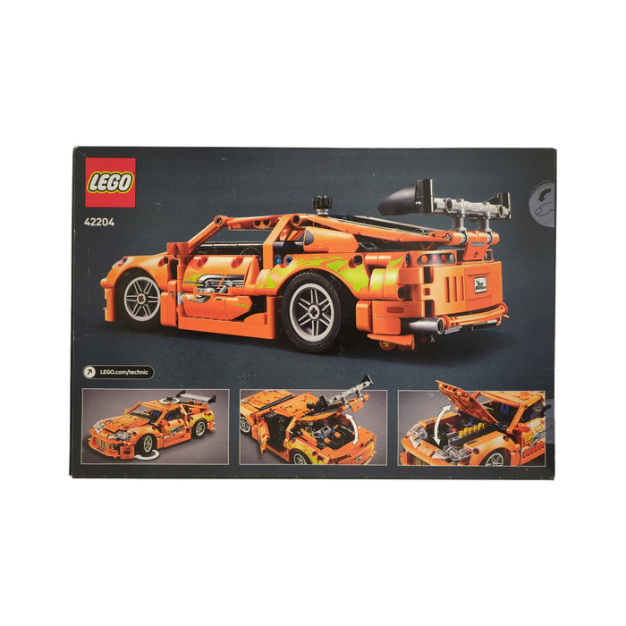 LEGO Technic Fast and Furious Toyota Supra MK4 Building Set, 810 pcs, 42204
