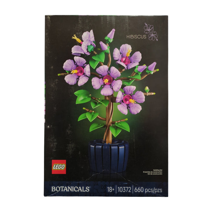 LEGO Botanicals Hibiscus Flower Building Set, 660 pc, 10372
