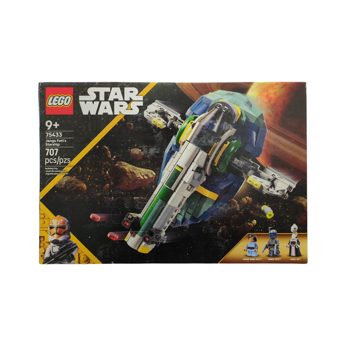 LEGO Star Wars Attack of the Clones Jango Fett’s Starship Building Set, 707pc