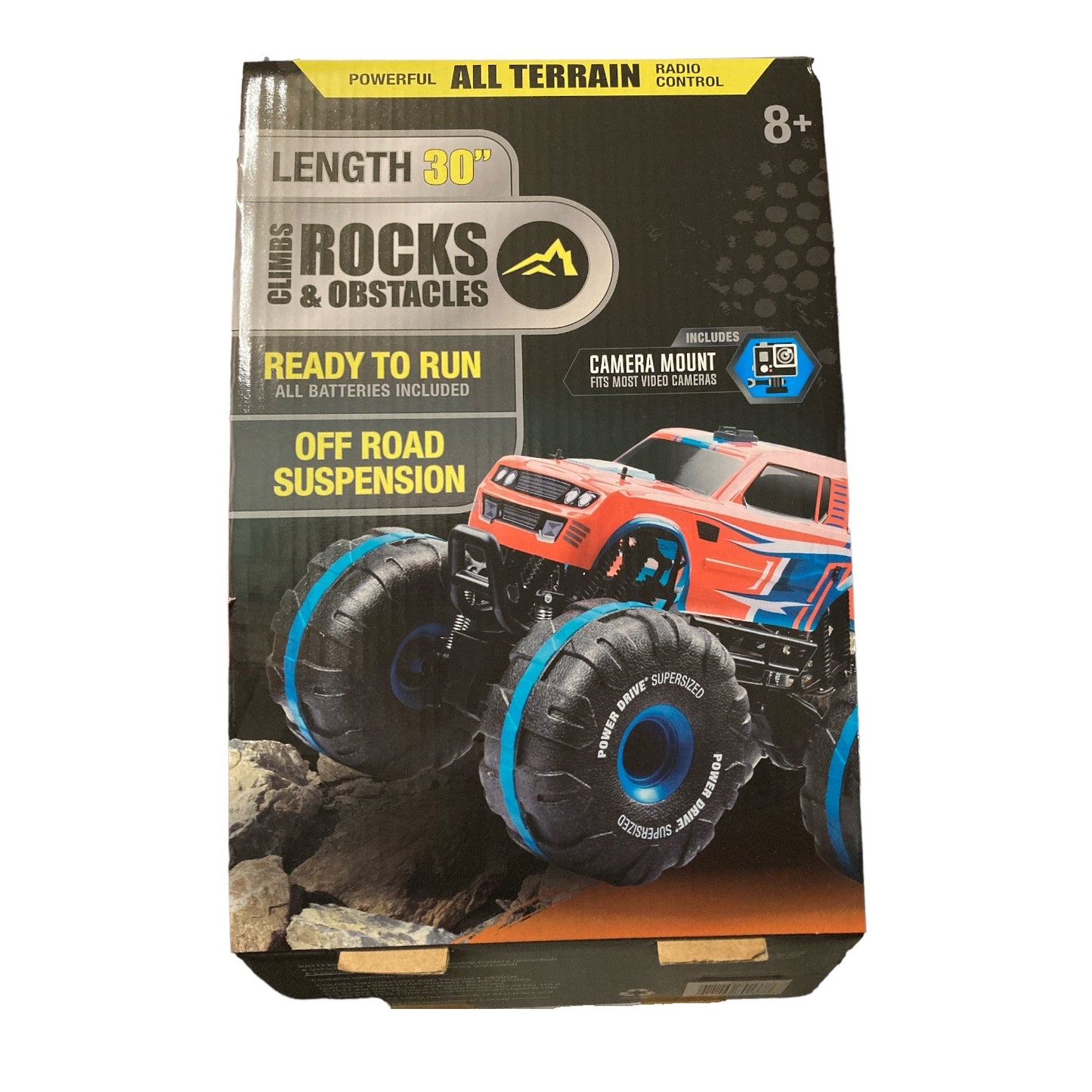 Kid Galaxy 30" Remote Controlled 9.6-Volt Lithium Monster Truck , Red