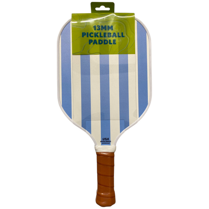 Sakar Double Sided 13mm Graphite Pickleball Paddle, White Stripes/Floral