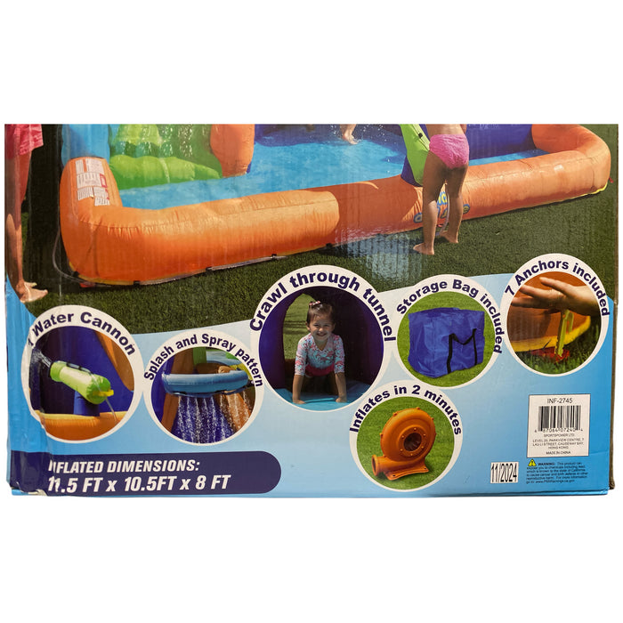 My 1st Water Slide Splash and Slide with Tunnel and Water Arch, INF-2745