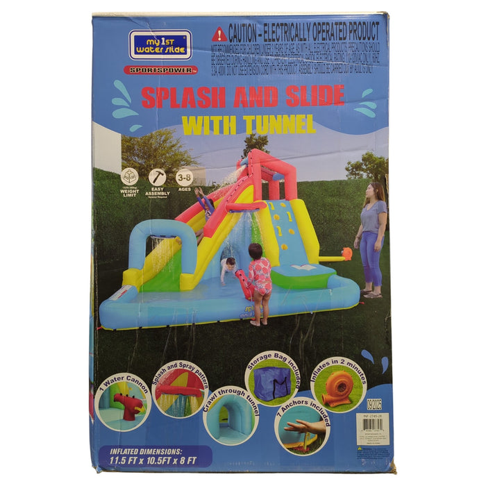 My 1st Water Slide Splash and Slide with Tunnel and Water Arch, INF-2745-26