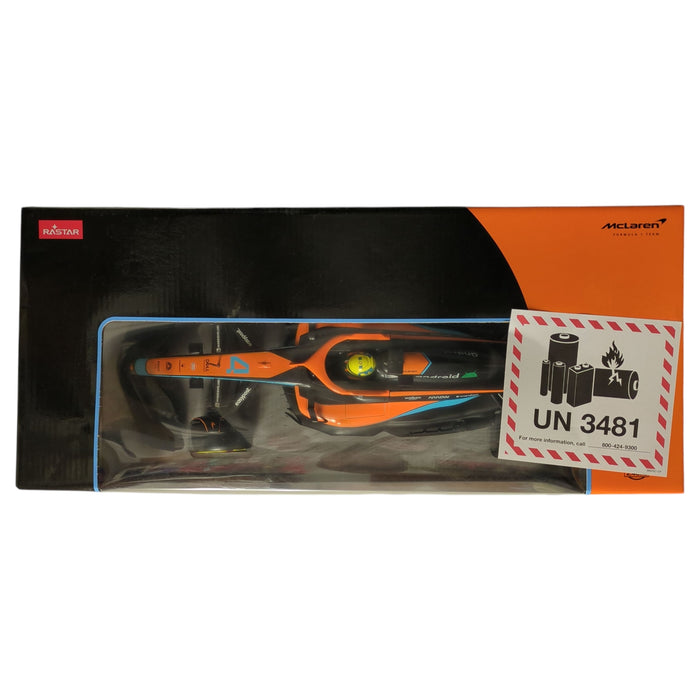RASTAR McLaren MCL36 1/12 Scale Model Formula One Remote Control Racing Car