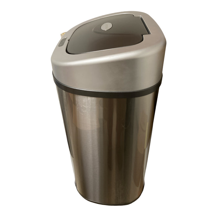 Nine Stars Sensor Trash Can, Stainless Steel, 21.1 gal