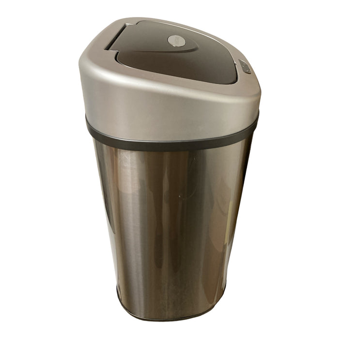 Nine Stars Sensor Trash Can, Stainless Steel, 21.1 gal