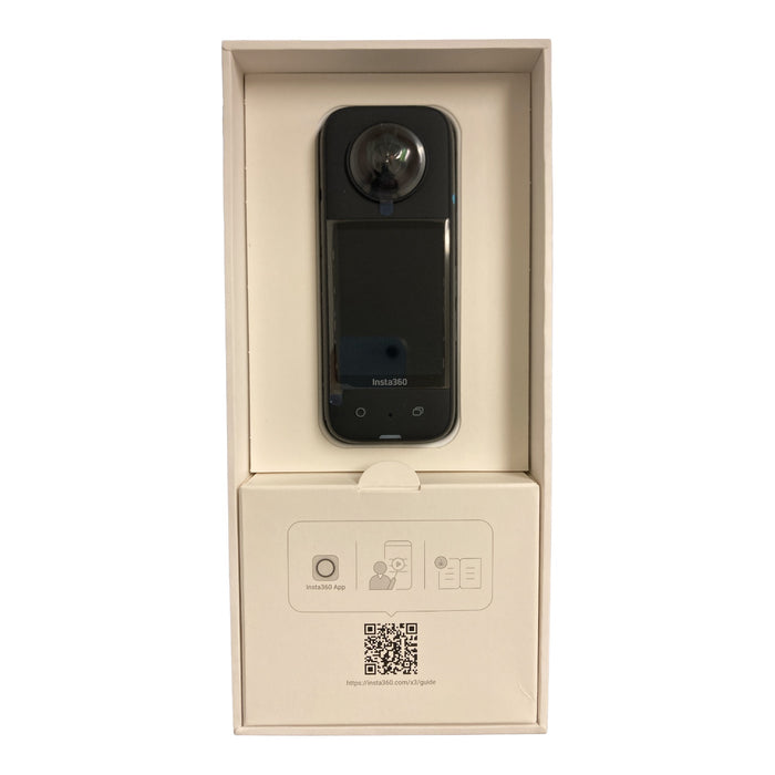 Insta360 X3 Pocket 360 Action Cam Bundle, 64GB SD, Extra Battery, Selfie Stick