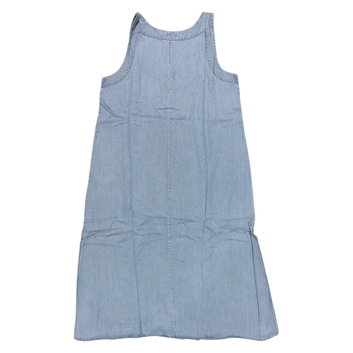 DKNY Women's Lightweight & Breathable 100% Lyocell Chambray Maxi Dress