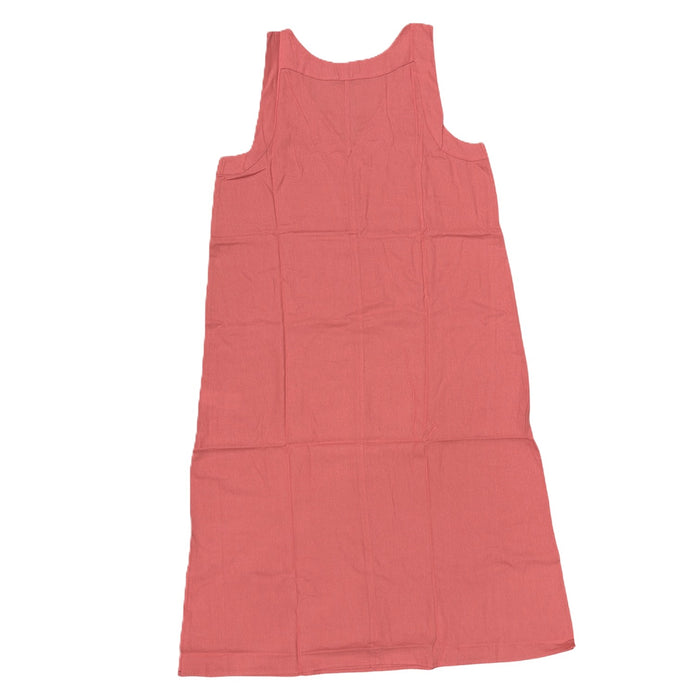 DKNY Women's Lightweight Breathable Side Slits Pullover Soft Linen Dress