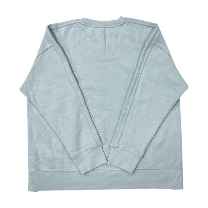 DKNY Women's Classic Fit Hi-Lo Hemmed Crewneck Sweatshirt