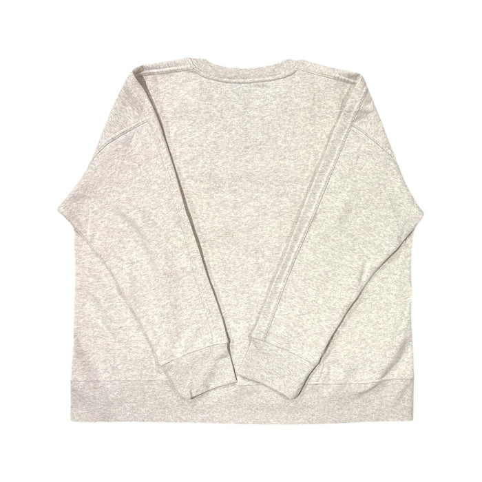 DKNY Women's Classic Fit Hi-Lo Hemmed Crewneck Sweatshirt