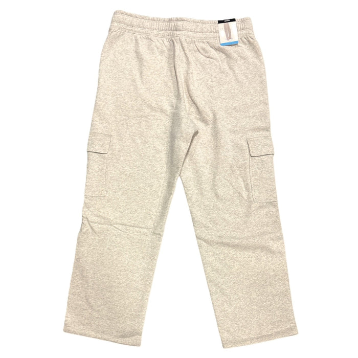 DKNY Women's Midweight Classic Straight Leg Cargo Sweatpant