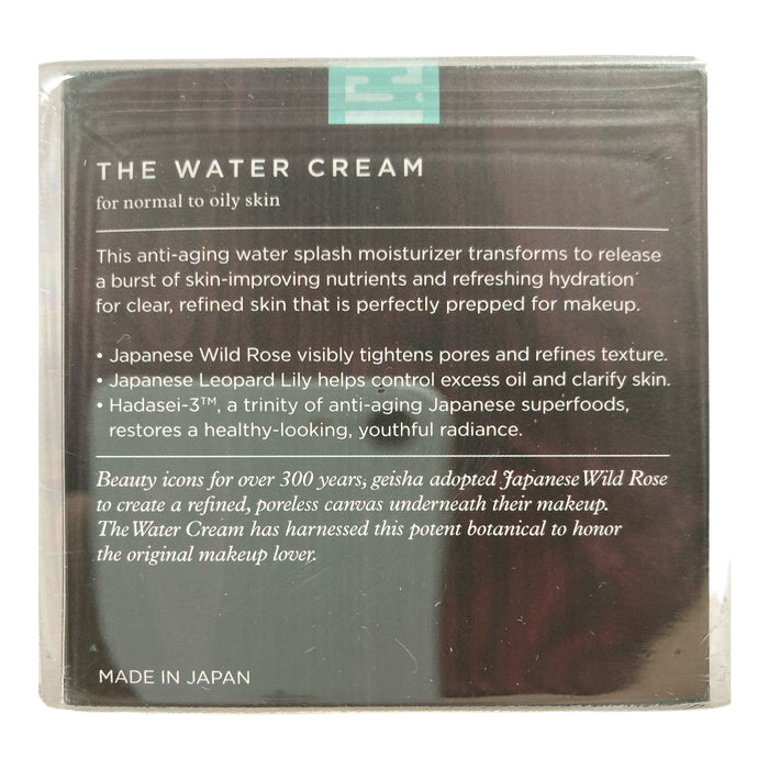 Tatcha The Water Cream, Lightweight Hydration Pore-Refining, For Oily Skin, 50mL