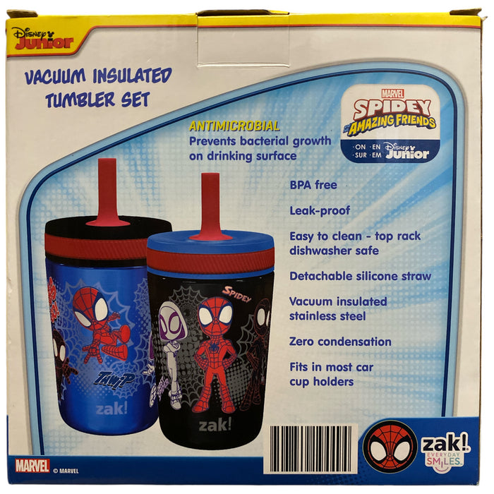Zak Designs 12-oz. Stainless Steel Vacuum Insulated Tumbler Set