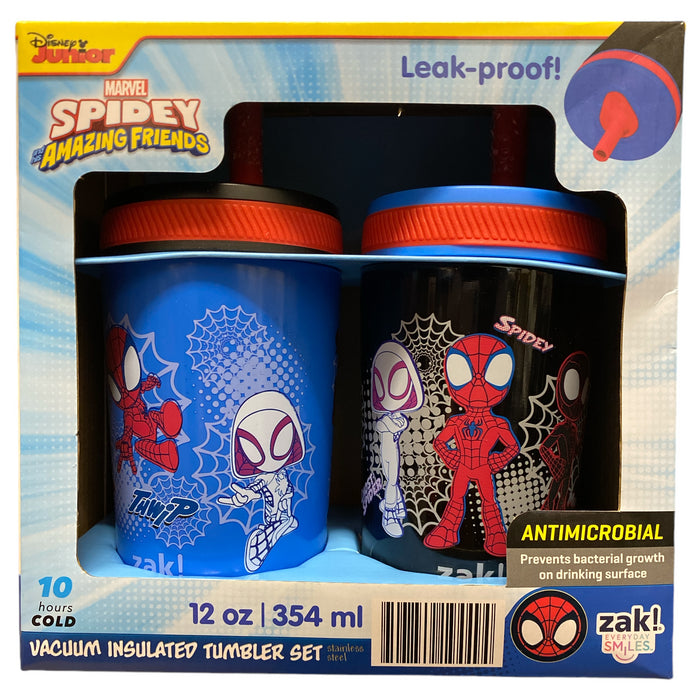 Zak Designs 12-oz. Stainless Steel Vacuum Insulated Tumbler Set