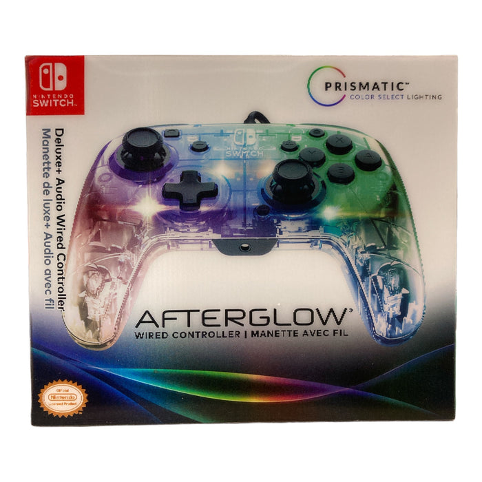 PDP Afterglow Deluxe+ audio Wired Controller for Nintendo Switch