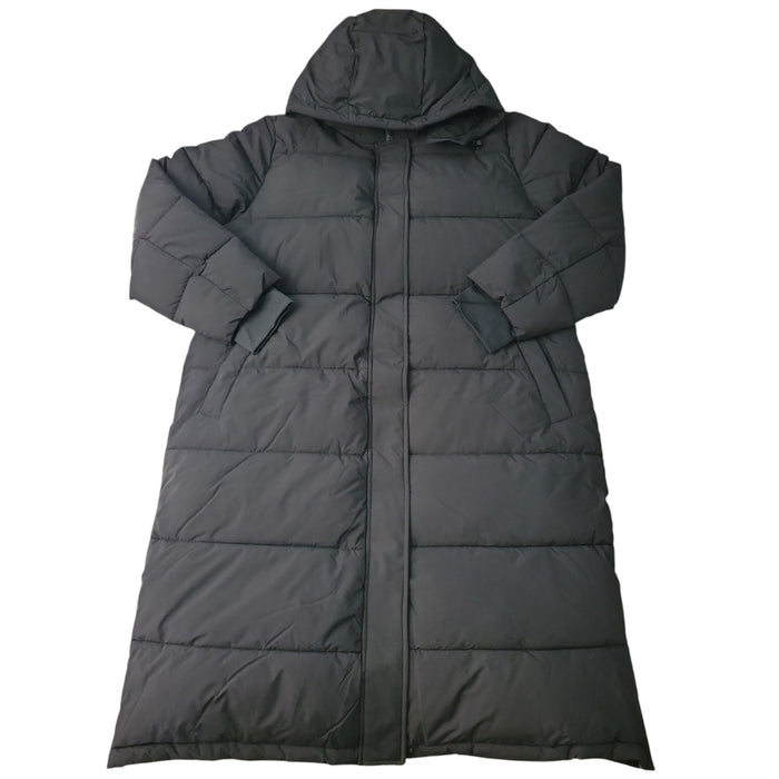 London Fog Women's Removable Hood Ultra Long Puffer Coat