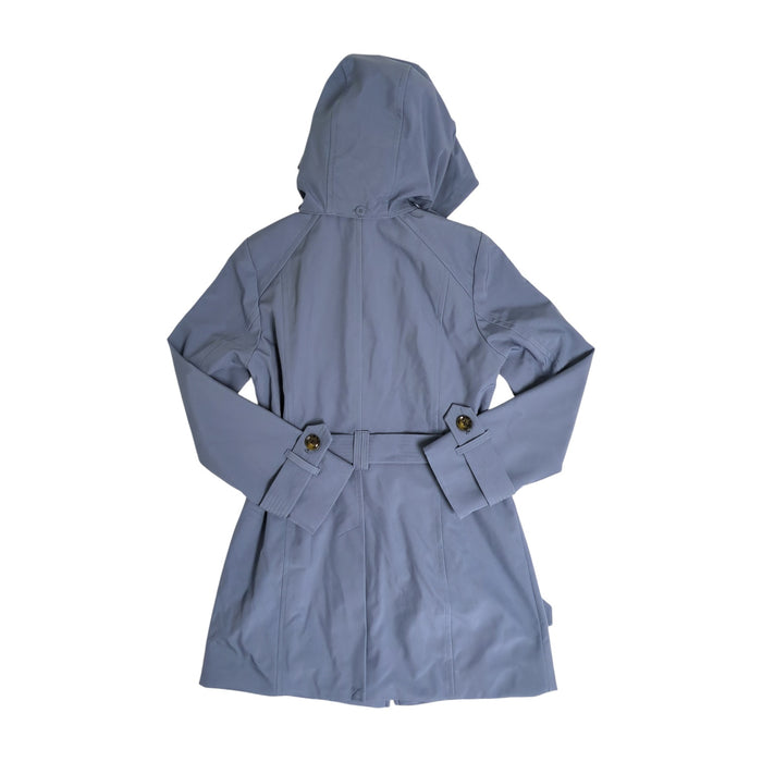 London Fog Women's Single Breasted Trench Coat with Removable Hood