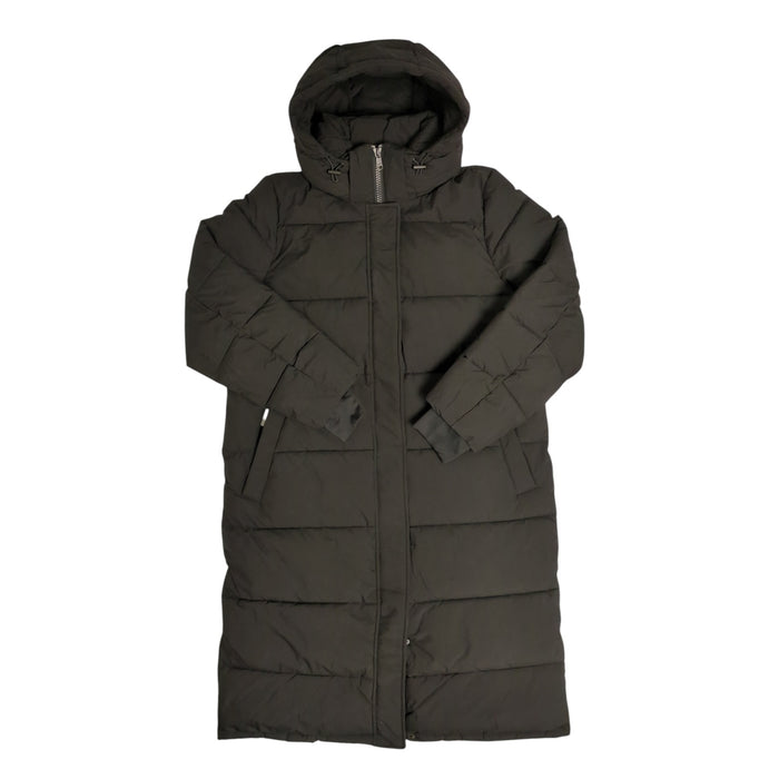 London Fog Women's Ulta Long Faux Down Fill Puffer Coat