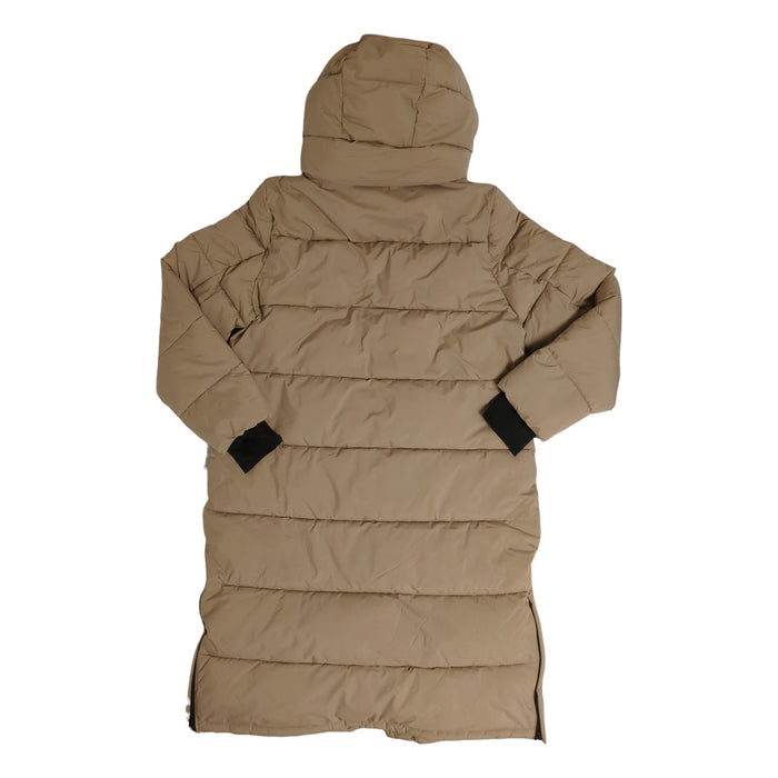 London Fog Women's Ulta Long Faux Down Fill Puffer Coat