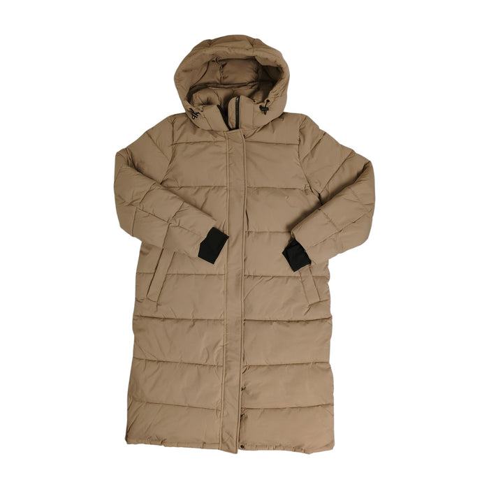 London Fog Women's Ulta Long Faux Down Fill Puffer Coat