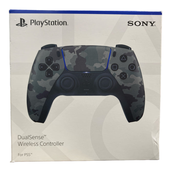 Sony PlayStation DualSense Wireless Controller, Grey Camo