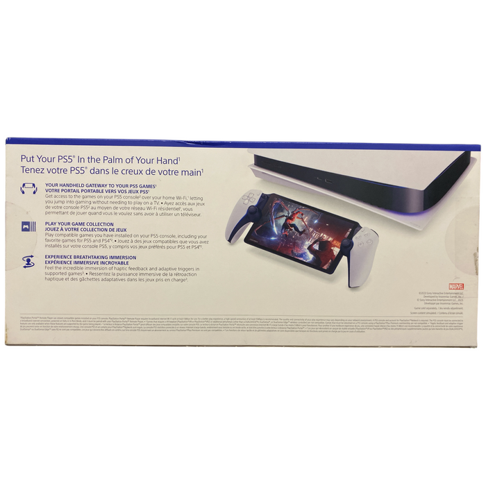 PlayStation Portal Remote Player for PS5 Console, 8" 1080P LCD, White *No Cable*