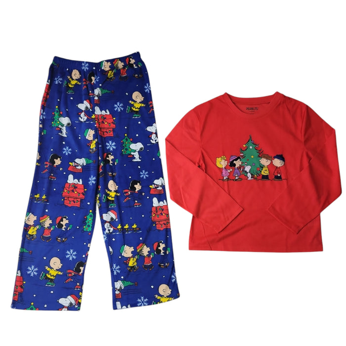Peanuts Men's Comfortable Sleep 2-Piece Pajama Set