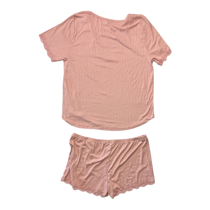 Flora by Flora Nikrooz Women's 2 Piece Short Sleeve & Shorts Pajama Set