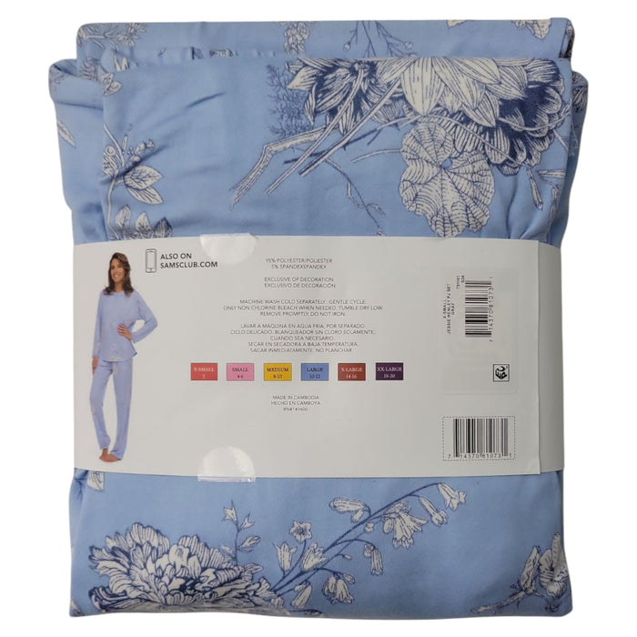 Flora Nikrooz 2-Piece Long Sleeve Henley Pajama Set