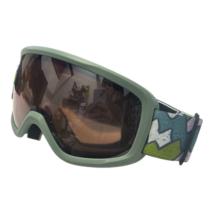 Smith Unisex Youth Snowday Snowday Mirror Lens Sport Goggle,  Alpine Green