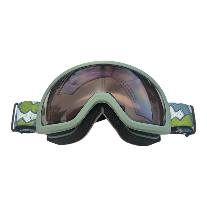 Smith Unisex Youth Snowday Snowday Mirror Lens Sport Goggle,  Alpine Green