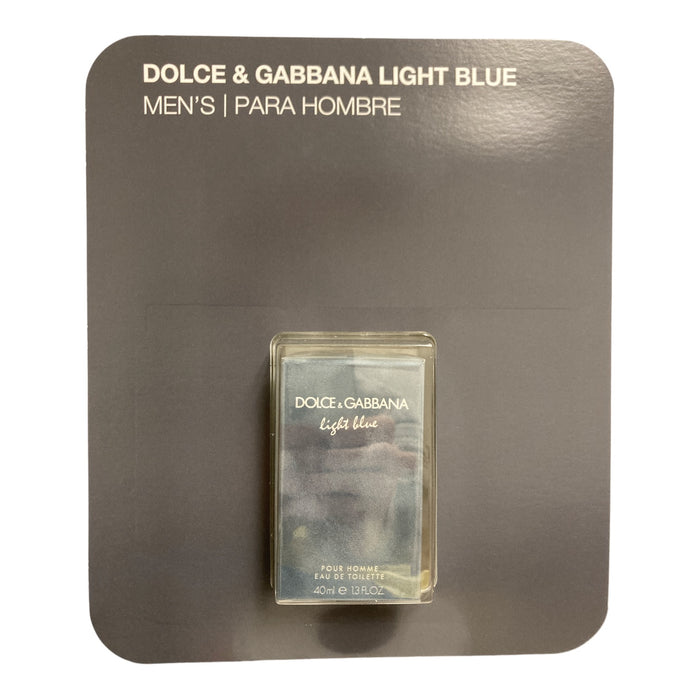 Dolce & Gabbana Light Blue Eau de Toilette for Men Spray, 1.3Floz