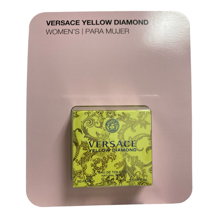 Versace Yellow Diamond Eau de Toilette Spray, 1.7Floz