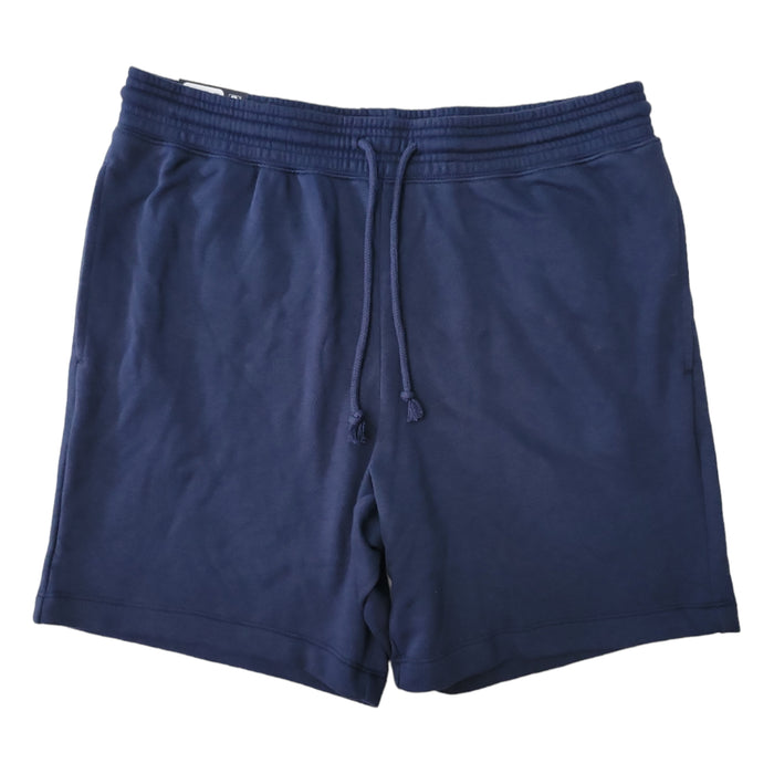 Gap Men's On Seam Pockets Drawcord Ties French Terry Knit Short