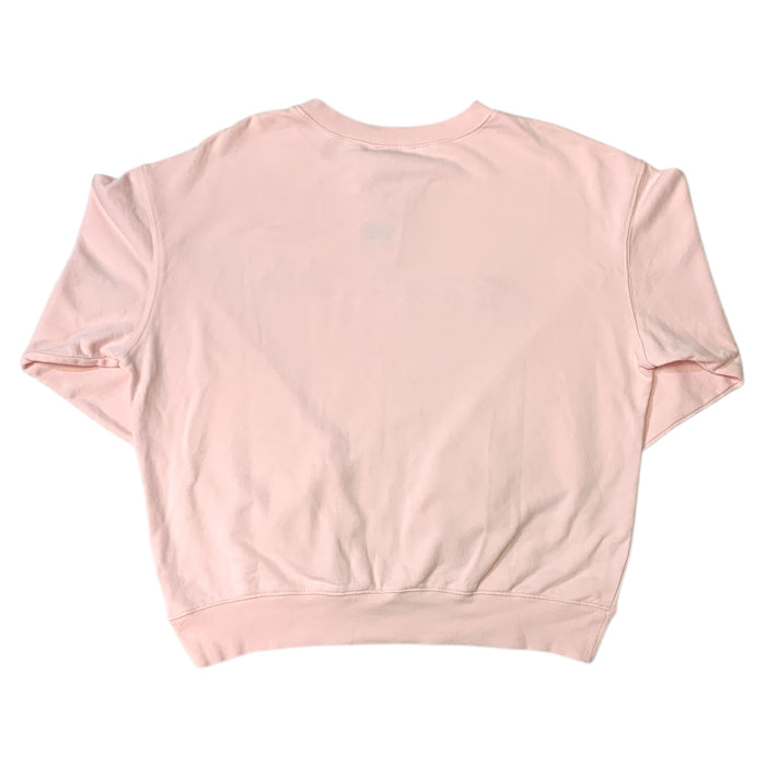 Wild Fox Ladies Lightweight Long Sleeve Crew Neck Graphic Pullover Sweatshirt