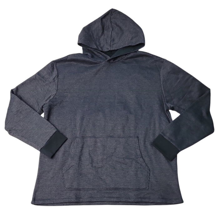 Express Men's Kangaroo Pocket Easy Care Soft Knit Textured Hoodie