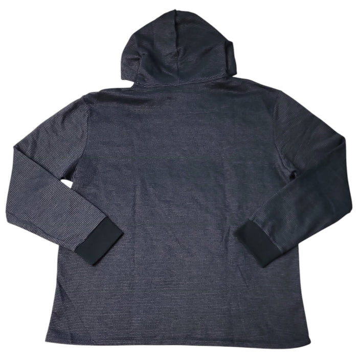 Express Men's Kangaroo Pocket Easy Care Soft Knit Textured Hoodie