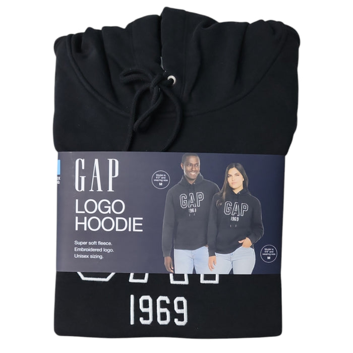 Gap Unisex Adult Embroidered Kangaroo Pocket Soft Fleece Hoodie