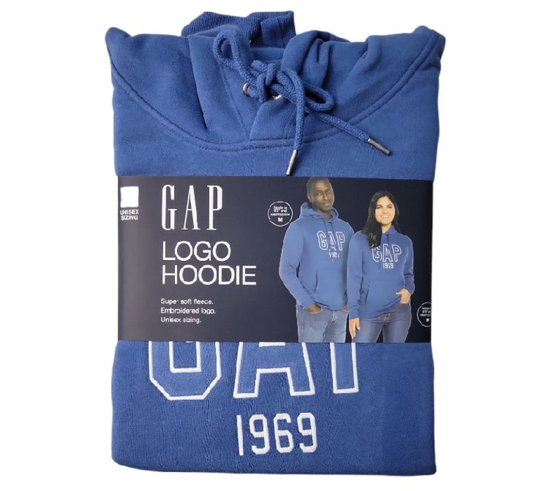 Gap Unisex Adult Embroidered Kangaroo Pocket Soft Fleece Hoodie