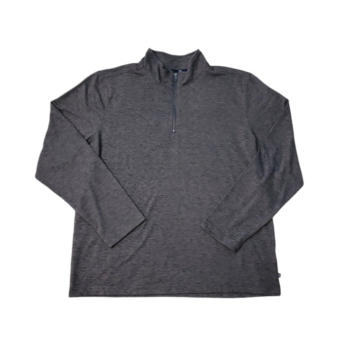 Gap Men's Half Zip Brushed Double Knit Long Sleeve Pullover