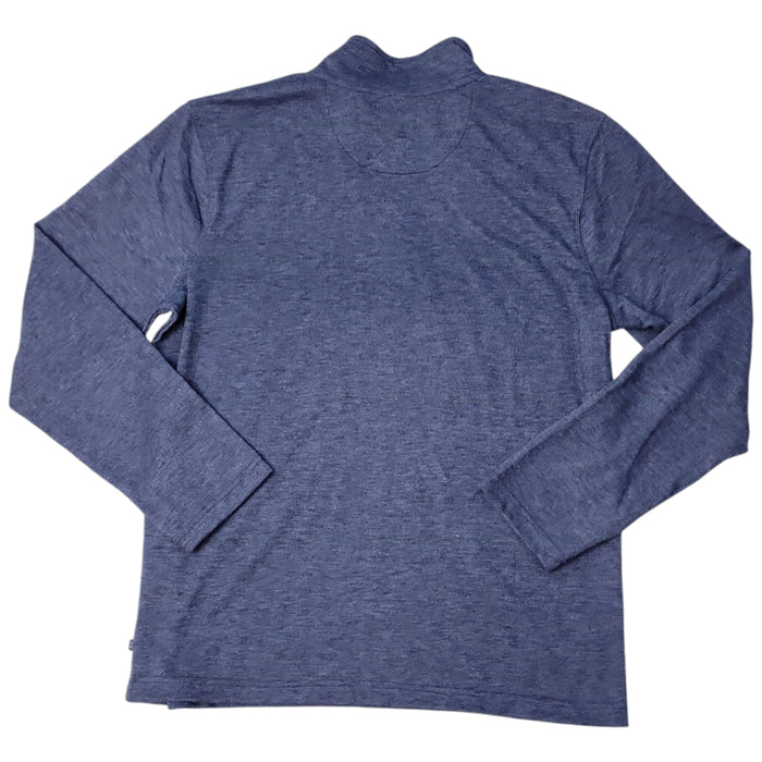 Gap Men's Half Zip Brushed Double Knit Long Sleeve Pullover