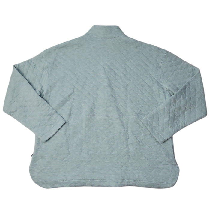 Eddie Bauer Women's Kangaroo Pockets Quilted Pullover