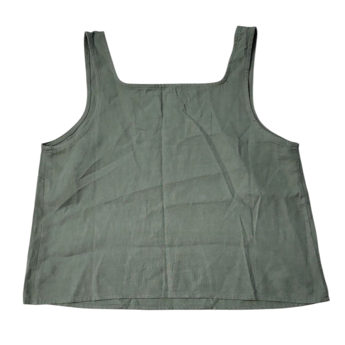 Express Women's Lightweight Soft Linen Cropped Tank Top