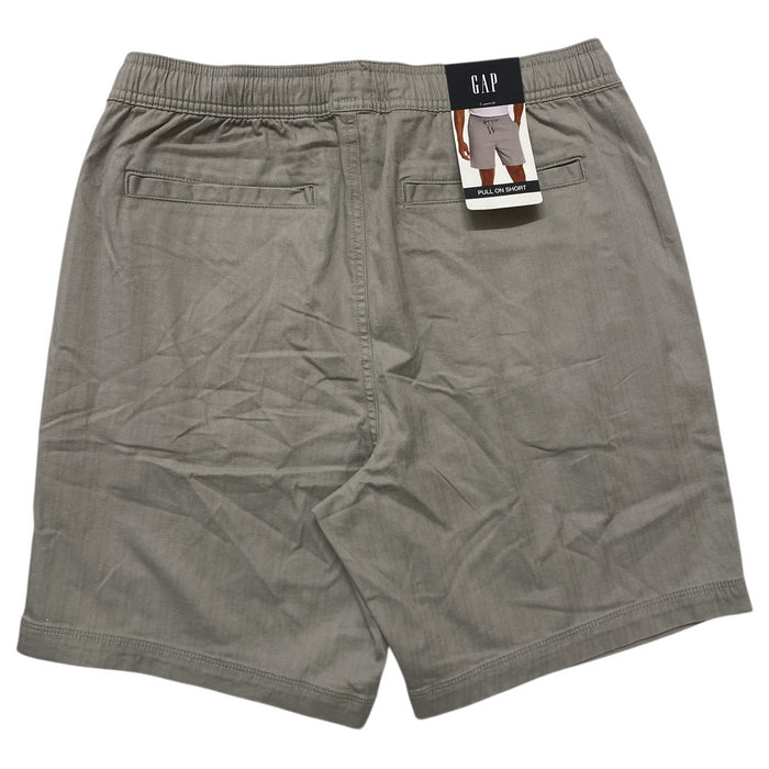 Gap Men's Soft Cotton 7" Inseam Pockets Pull On Short