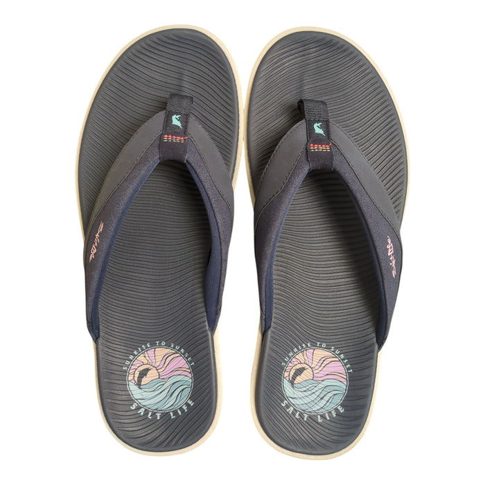Salt Life Women's Lightweight & Comfortable Memory Foam Padded Flip-Flop
