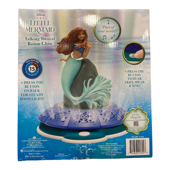 Disney The Little Mermaid Talking Musical Room Glow